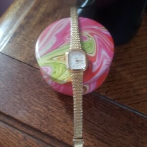 Jules Jurgenson Gold-Tone Watch